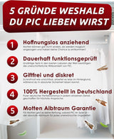 PIC Kleidermottenfalle 8x