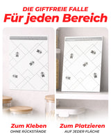 PIC Lebensmittelmotten Falle, 12 Stück Starke Pheromonfallen gegen Motten | Geruchlos und insektizidfrei, bis zu 8 Wochen wirksam gegen Dörrobst- und Mehlmotten, ideal für Küche und Speisekammer