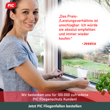 PIC Fenster Fliegenfalle