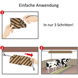 AEROXON Stall Fliegenfänger 2 Stück