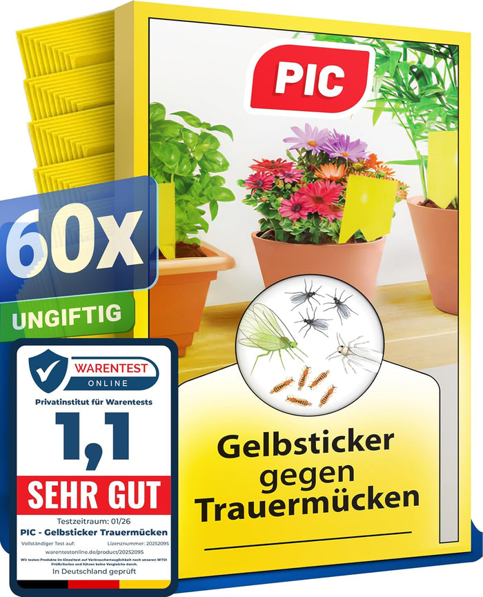 PIC Gelbtafeln – 60 Stück