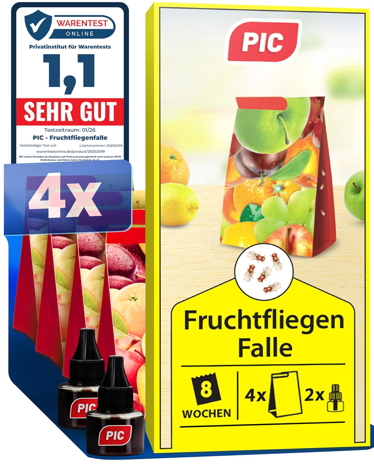 PIC Fruchtfliegenfalle – Produktbild aus dem Amazonangebot